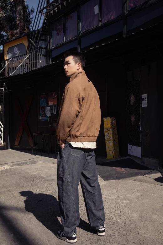 511472112轻熟立领夹克 商品图3