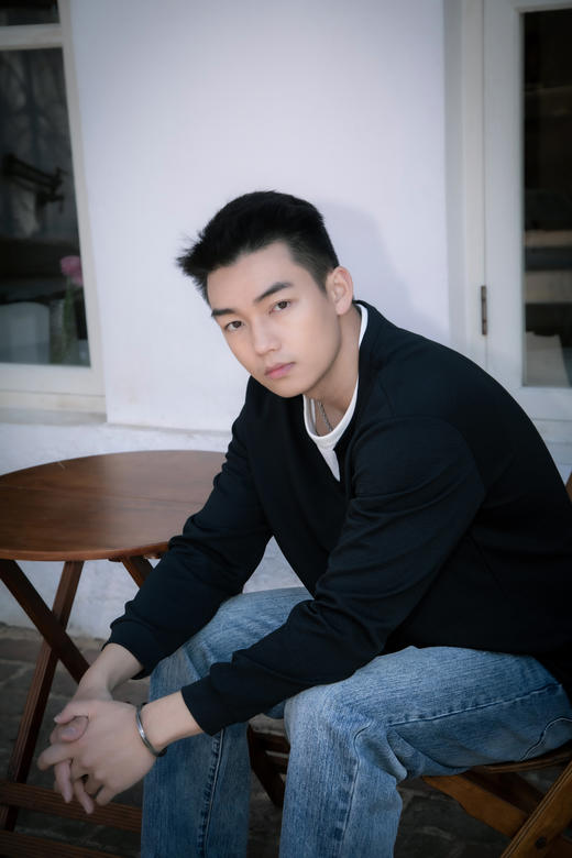 E511411100假两件长袖T恤 商品图3