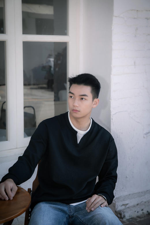 E511411100假两件长袖T恤 商品图2