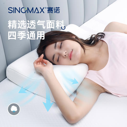 睡眠救星告别失眠困扰【SINOMAX赛诺】云朵五星深睡枕/慢回弹记忆枕/美梦小童调节枕~专柜正品💕脊医协会认证 业内外号枕头大王顶级的高品质枕头，给你一夜优质睡眠 商品图2