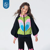 年衣童装女童外套2025年春新款儿童立领外套女大童撞色休闲上衣扑通扑通外套 商品缩略图1