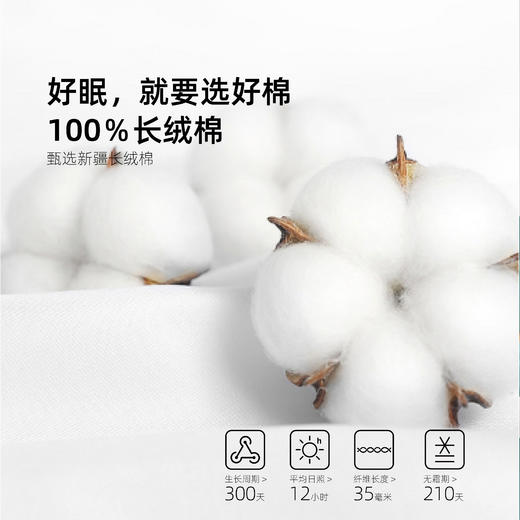 长绒棉四件套 | 云锦系列珍珠灰 60s新疆长绒棉被套组4件套 活性印染细腻光泽 吸湿透气贴心呵护 商品图2