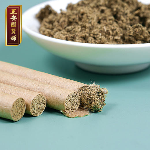 正安国· 熏香细艾条 清淡艾草香气 拒绝蚊虫骚扰 家庭防蚊防虫常备 10支/盒 赠香托 商品图2