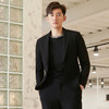 贝纳川休闲一粒扣男士西服外套100025030402 商品缩略图0