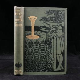 1898年 劳伦斯·豪斯曼《苜蓿地》 豪斯曼兄妹配多幅插图 漆布精装32开