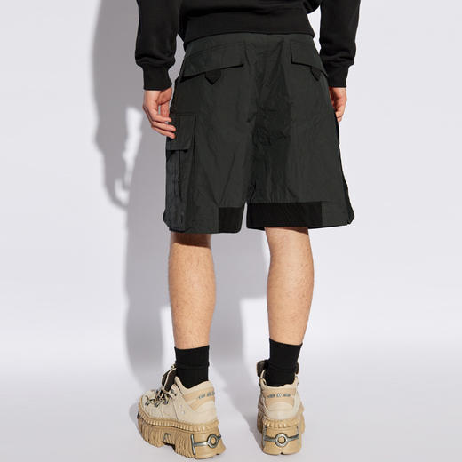 DSQUARED2 男士字母徽标休闲短裤 黑色 S74MU0896 S78520 900 商品图2