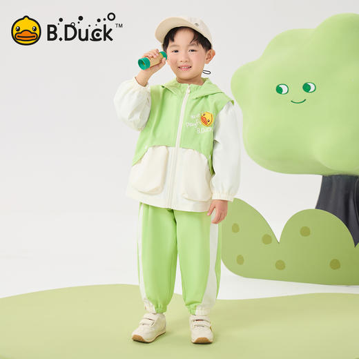 B.Duck小黄鸭童装轻户外春季休闲男女童套装105-150 BF1682021 商品图0