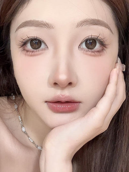 Fairycon日抛 · 松栗奶油  14.2mm白狮参考着色中等直径 日抛一盒十片装 商品图7