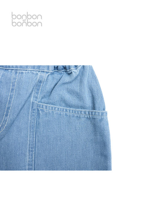 休闲牛仔七分裤 商品图4