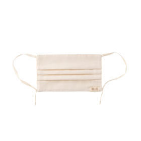 棉纱布口罩 |  本白色1个装 多层 有机棉纱 透气舒适 非医用 环保包装 小亘【贴身衣物一经售出非质量问题不退不换】