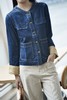 臣禾	新中式牛仔外套（袖口拼接）	JZ251010275 商品缩略图2