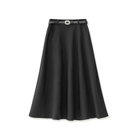 DH25WL1409高腰遮胯显瘦A字大摆半身裙RJ029