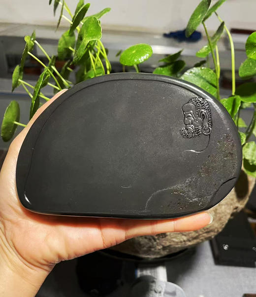 金星坑金晕°达摩砚 商品图0