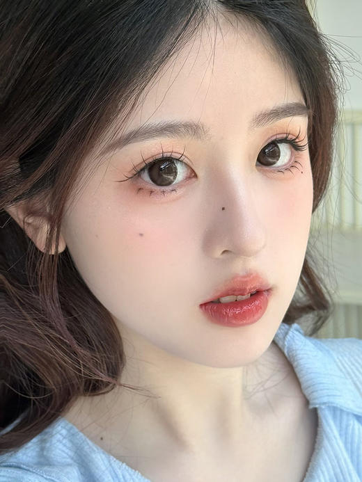 Fairycon日抛 · 松栗奶油  14.2mm白狮参考着色中等直径 日抛一盒十片装 商品图5