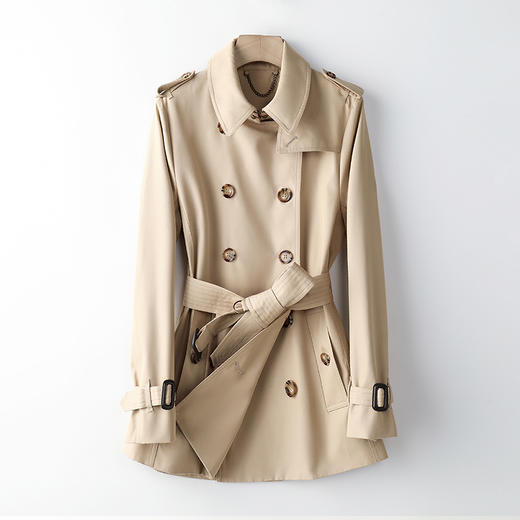 DH25YS667-2小个子英伦春季外套风衣RJ029 商品图4