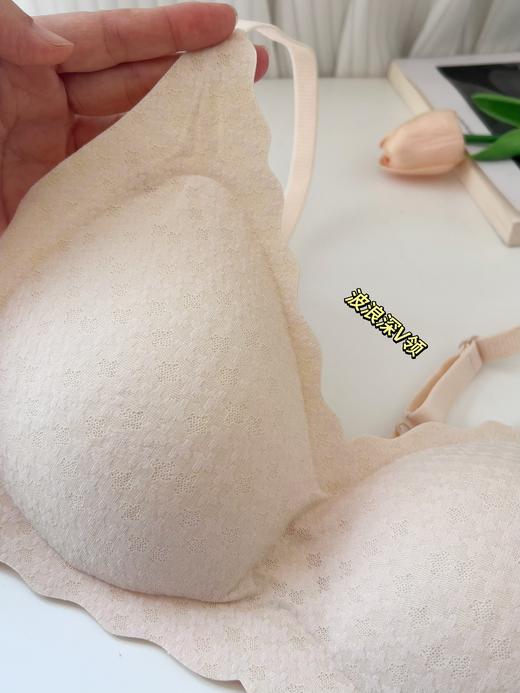 点此购买 华歌尔波浪边V领文胸 艾 309273 商品图11