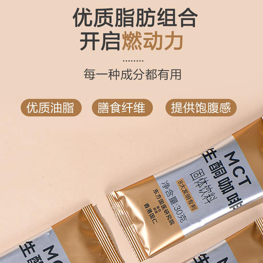 贝恩兰纤维生酮咖啡代餐饱腹原力低碳生酮咖啡官方正品旗舰店 3 商品图2