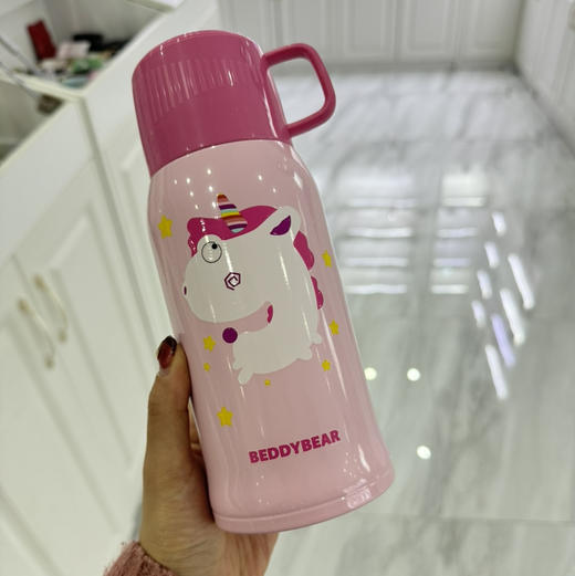 杯具熊保温杯儿童316不锈钢高颜值女杯子便携可爱小学生吸管水杯 商品图1