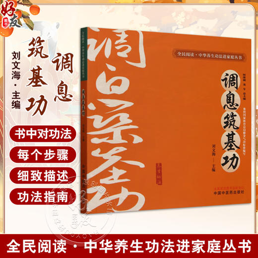 调息筑基功 全民阅读 中华养生功法进家庭丛书 何清湖 龙专 总主编 刘文海 主编 功法概述 9787513292276 中国中医药出版社 商品图0