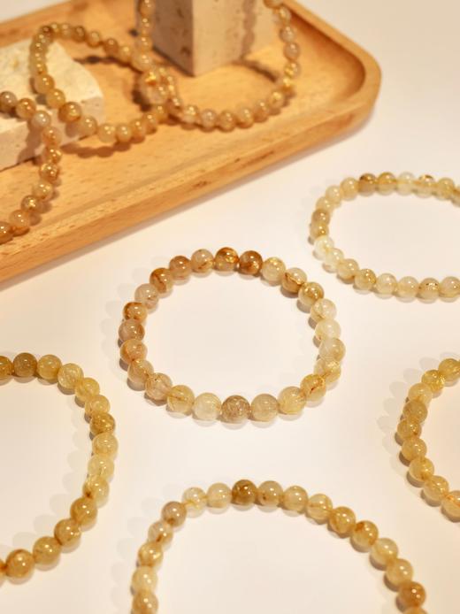 招财助事业·8mm金发晶水晶手串（3-5天左右） 商品图8