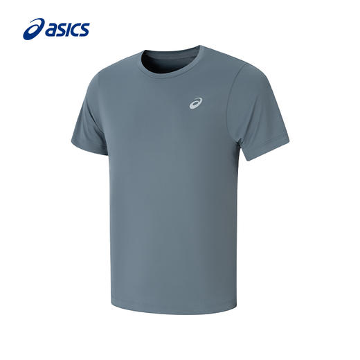 ASICS亚瑟士男式吸湿快干跑步短袖T恤套头圆领柔软针织短袖2011D202 商品图4