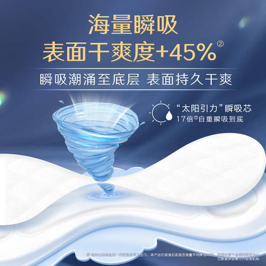 高洁丝臻选极薄/阳光烘烘纯棉夜用卫生巾420mm3片（新旧包装随机混发） 商品图12