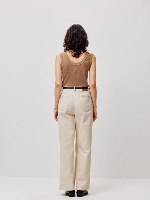 LIYIHAN漠野丨25春全棉直筒牛仔裤宽松显瘦裤子百搭时尚百搭 商品图4