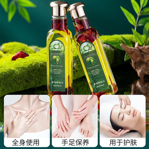 买一送一【研春堂精纯橄榄油 】精油 护肤精华面部身体润肤防干裂按摩180ml 商品图3