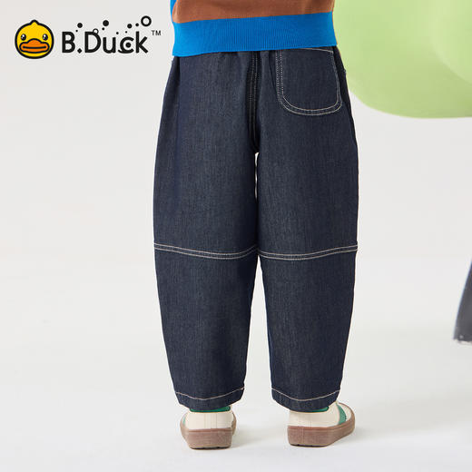 B.Duck小黄鸭童装男童牛仔裤春装长裤休闲裤105-150 BF1656021 商品图1