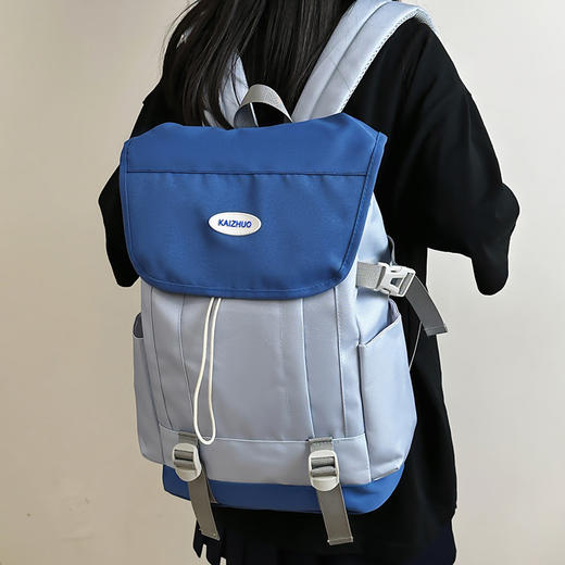 「大容量！高颜值」户外双肩包女轻便大容量防水徒步背包大学生运动旅行书包电脑包男箱包 商品图2