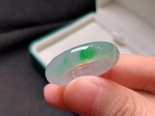 18圈口翡翠指环 商品图0