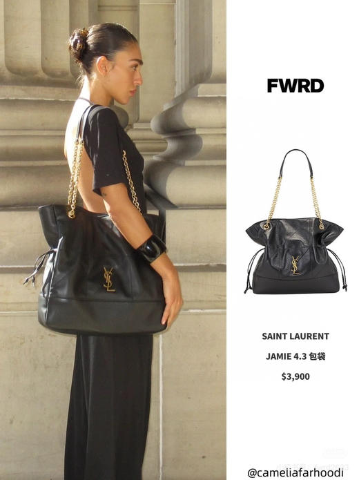 𝐘𝐬*年度黑马托特𝐉𝐚𝐦𝐢𝐞 𝟒𝟑 尺寸35×35×10cm 进口纳帕小羊皮 商品图1