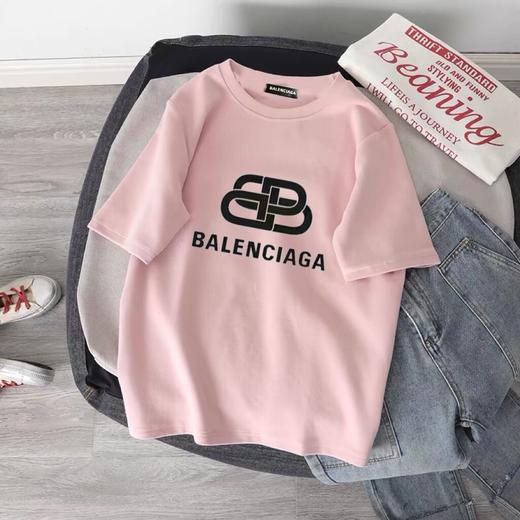 BALENCIAGA巴黎世家短袖锁扣短袖🔗印花T恤 商品图4
