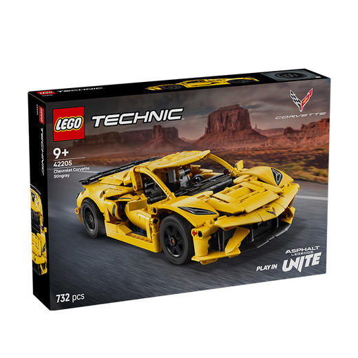 乐高LEGO 雪佛兰科尔维特 StingrayLEGC42205 商品图0