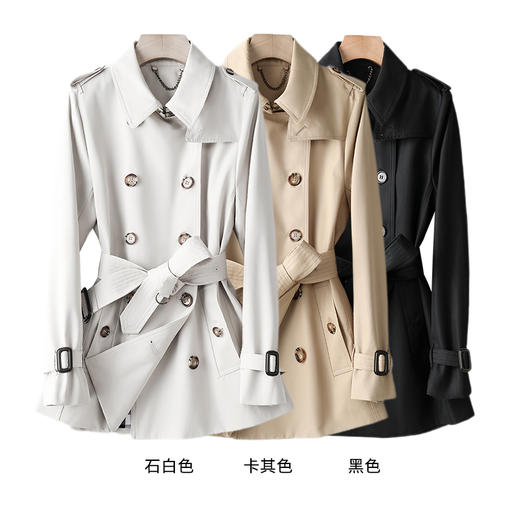 DH25YS667-2小个子英伦春季外套风衣RJ029 商品图1