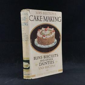 1924年 比顿夫人的蛋糕制作指南 8页插图 精装32开
