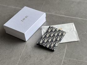 迪奥经典老花护照夹卡包Oblique系列图案自从设计师重制后（MM）