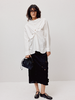 LIYIHAN织梦丨25春全棉扭结设计感衬衫小众设计女上衣宽松高级感 商品缩略图1