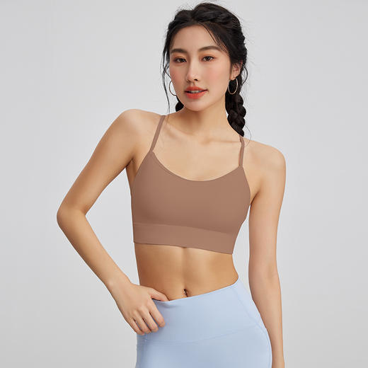 Neverme中强度细肩带运动内衣|Y型美背，修饰背部线条 商品图8