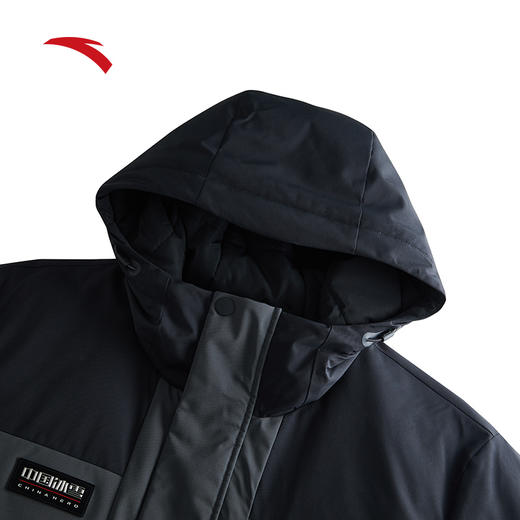 安踏冰甲羽绒丨中长款工装羽绒服男士防风保暖外套152447929 商品图2