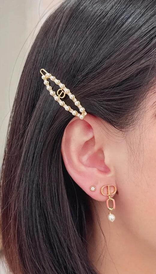 迪奥2024珠钻发夹仙女小发夹！夏天必备一眼心动（XJ） 商品图6