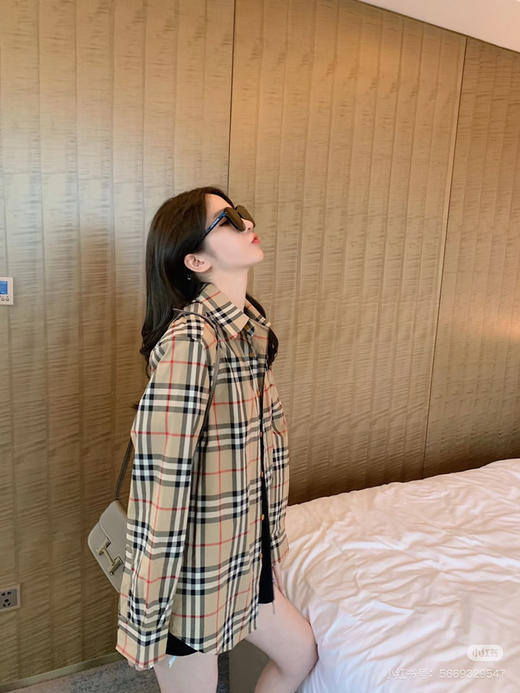 BURBERRY 字母胶印长袖衬衫 商品图10
