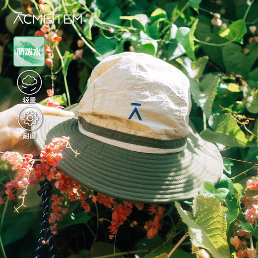 【福利特惠】ACMEITEM爱棵米 亲子防泼水拼色渔夫帽户外轻量抗撕裂多色渔夫帽 GAF3540443E 商品图0