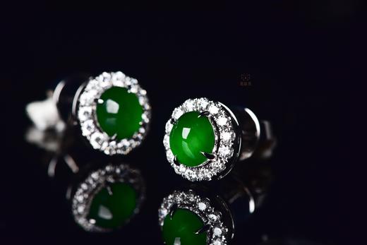 【悦来】简约翡翠耳钉-EZ12411021 商品图3