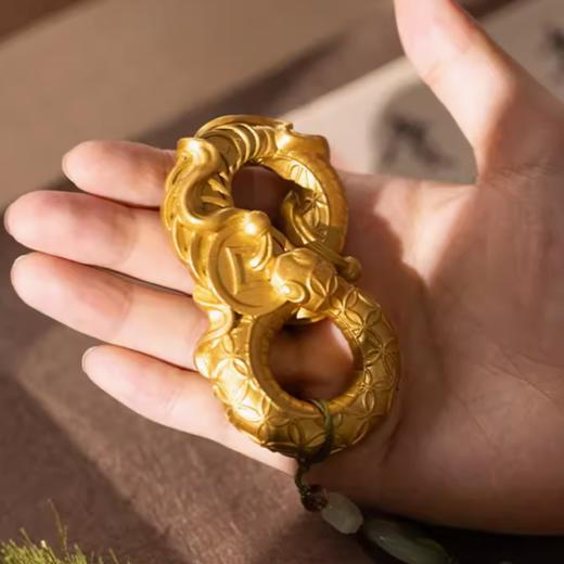 预售 | 朱炳仁·铜蛇年摆件 生肖伴手礼 灵蛇定钱坤小青小白 商品图4