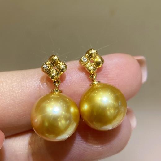 10mm-11mm 金珠耳坠 商品图3