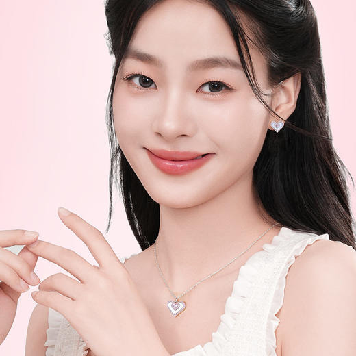 FANCI范琦【甜心少女系列】心尖珍宝项链925银原创礼物 商品图3