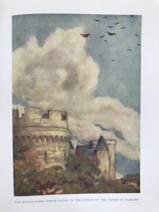 1911年 阿纳托尔·法朗士《蜜蜂》 12幅彩色插图 漆布精装大32开 商品图7