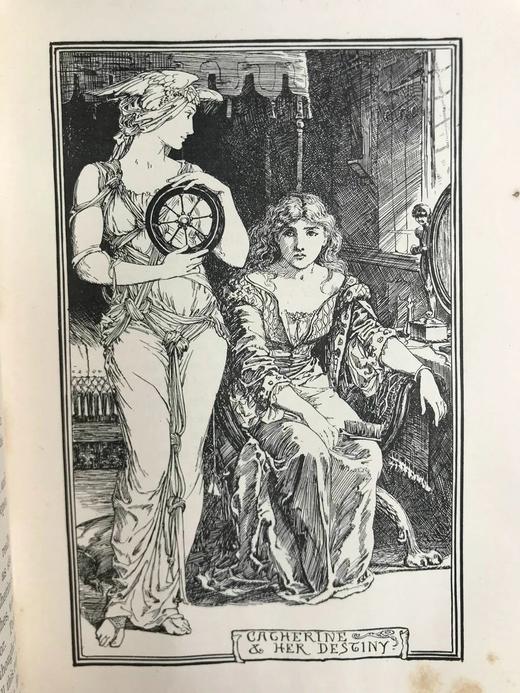 1897年 安德鲁·朗格《粉色童话书》 数十幅精美插图 漆布精装32开 商品图6