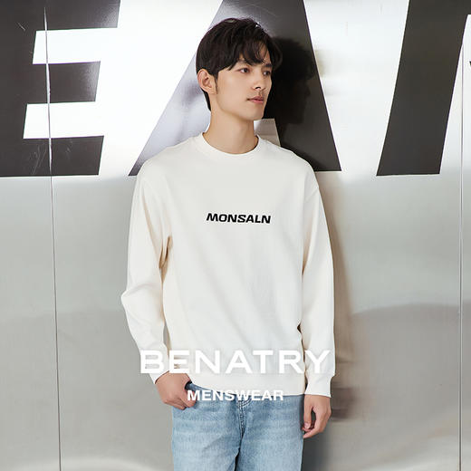 贝纳川字母时尚男士卫衣ECT124002 商品图2